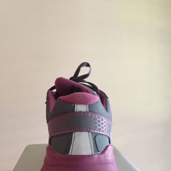 Aster Aluminum Toe ESD Women's Work Boots Gray Pink Style #73395 - Picture 5 of 11